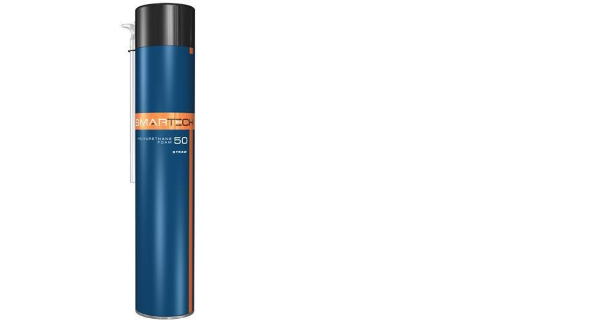 Піна монтажна Smartech, трубочна, всесезонна, 750 мл